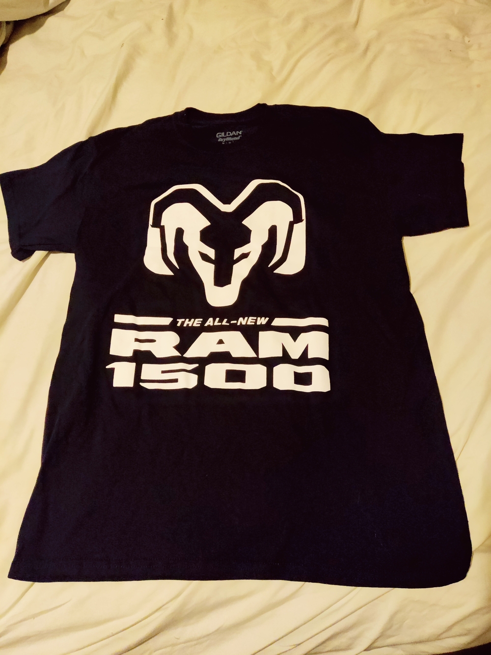 Gildan Black Short-Sleeve RAM 1500 Graphic Tee